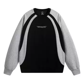 Толстовка унисекс Tencent Video Doki, Черно-белый (с капюшоном из плюша и утолщенный)