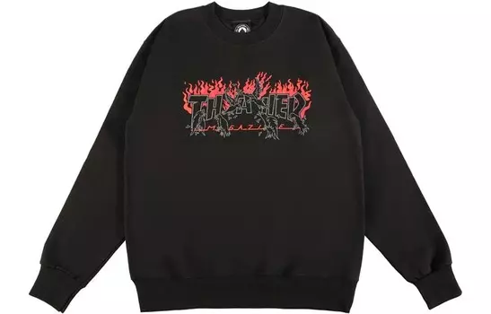 Толстовка унисекс Thrasher, Черный