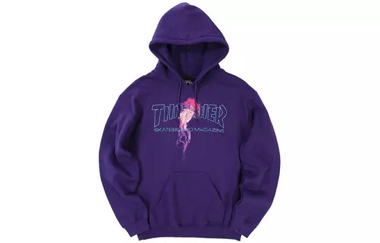 Толстовка унисекс Thrasher, фиолетовый