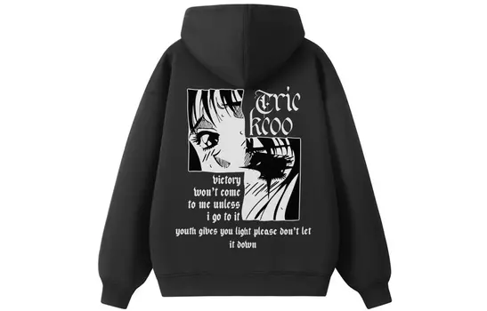 Толстовка унисекс TRICKCOO, Черный