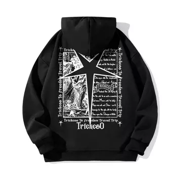 Толстовка унисекс TRICKCOO, Черный