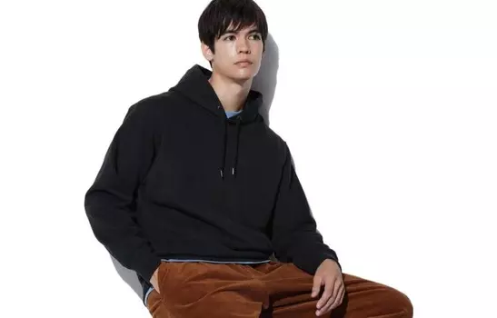 Толстовка унисекс UNIQLO, цвет Black