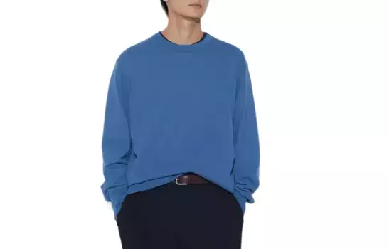 Толстовка унисекс Uniqlo, слоновая кость