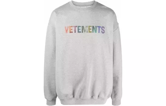 Толстовка унисекс Vetements, серый