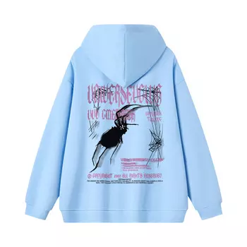 Толстовка унисекс VniVerseVClub, Черный