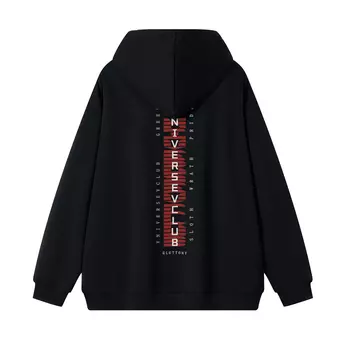 Толстовка унисекс VniVerseVClub, Темно фиолетовый