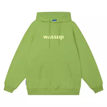 Толстовка унисекс WASSUP, Темно-зеленый