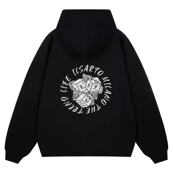 Толстовка унисекс William Fox&Sons, Круглый вырез Бежевый