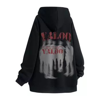 Толстовка унисекс Yalu, Черный