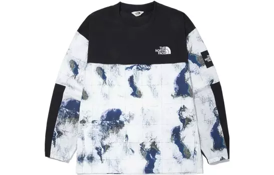 Толстовка унисекс Земля окрашена в синий цвет The North Face, синий