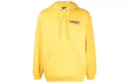Толстовка унисекс желтая Balenciaga, желтый