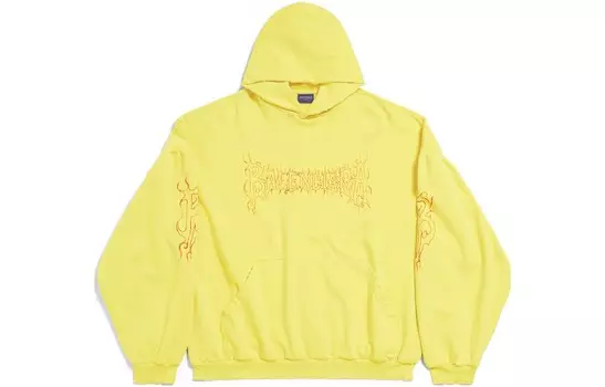 Толстовка унисекс желтая Balenciaga, желтый