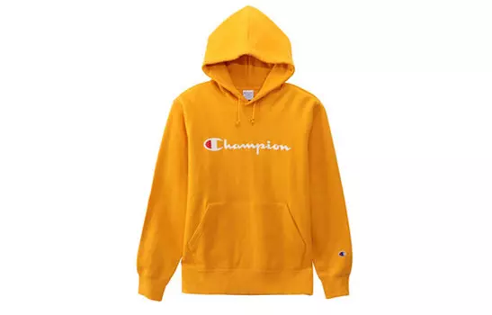 Толстовка унисекс желтая Champion, желтый