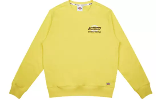Толстовка унисекс желтая Dickies, желтый