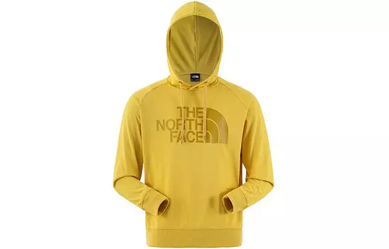 Толстовка унисекс желтая The North Face, желтый