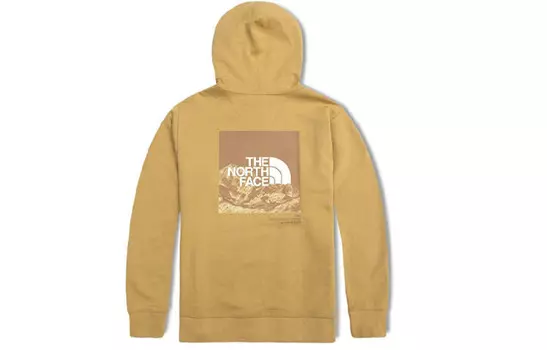 Толстовка унисекс желтая The North Face, желтый