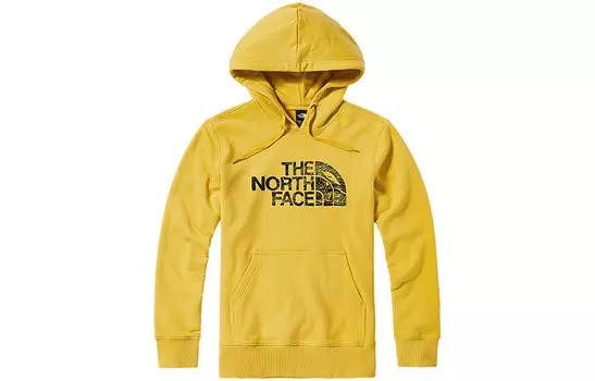Толстовка унисекс желтая The North Face, желтый