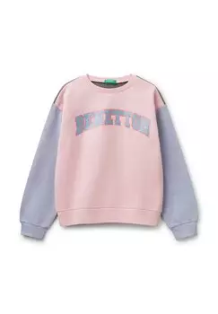 Толстовка United Colors of Benetton, фуксия