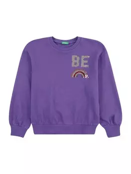 Толстовка United Colors Of Benetton, темно фиолетовый