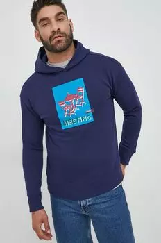 Толстовка United Colors of Benetton, темно-синий