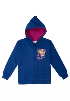Толстовка United Labels Paw Patrol Kapuzenpullover mit Reiverschluss Hoodie, синий
