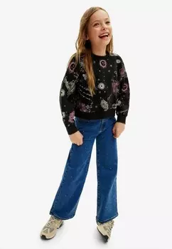 Толстовка UNIVERSE FLOWERS Desigual, черный