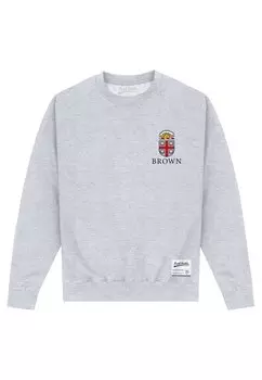 Толстовка University Emblem Henry Tiger, цвет heather grey