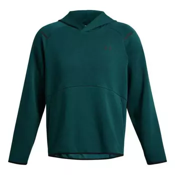 Толстовка unstoppable fleece hoodie 'hydro teal' Under Armour, мультиколор