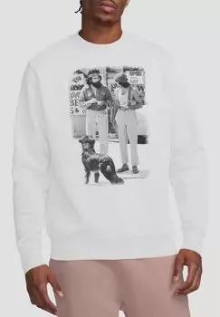 Толстовка UP IN SMALLOKE CHEECH CHONG DOG Cotton Soul, белый