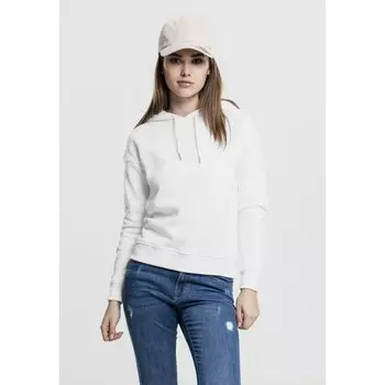 Толстовка Urban Classics Basic Ribbed, белый
