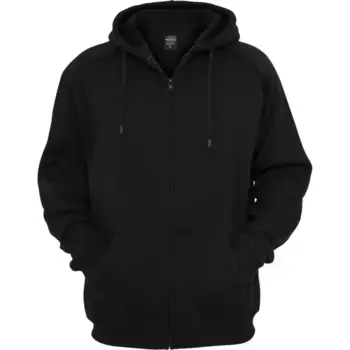 Толстовка Urban Classics Basic Zip 2.0, черный
