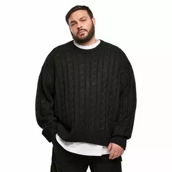 Толстовка Urban Classics Boxy, черный