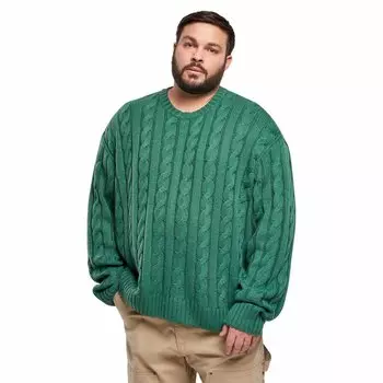 Толстовка Urban Classics Boxy, зеленый