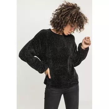 Толстовка Urban Classics Chenille, черный