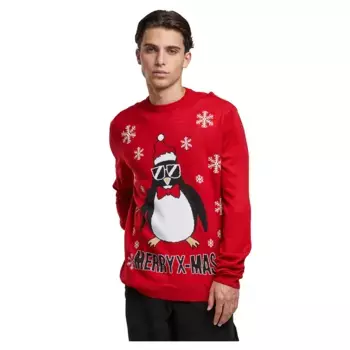 Толстовка Urban Classics Christmas, красный