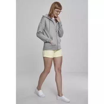 Толстовка Urban Classics Claic Zip Xxl, серый