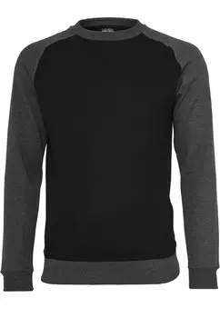 Толстовка Urban Classics, цвет Black/Charocoal