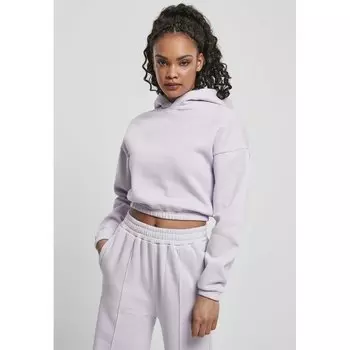 Толстовка Urban Classics Court Oversized Big, фиолетовый
