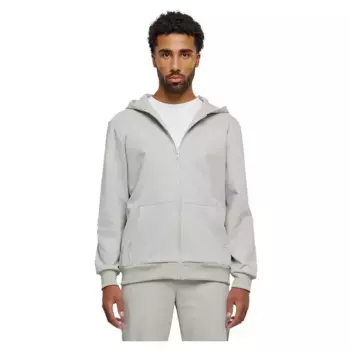 Толстовка Urban Classics Cozy full zip, серый