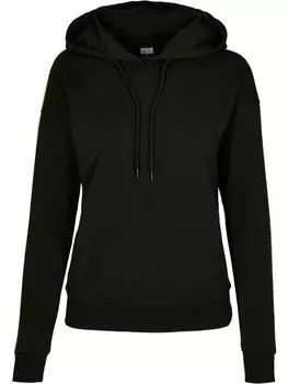 Толстовка Urban Classics, цвет black/electriclime