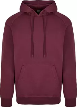 Толстовка Urban Classics, цвет Cherry red
