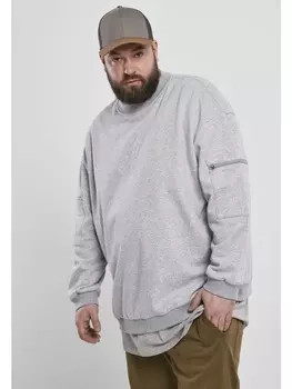 Толстовка Urban Classics, цвет grey melange