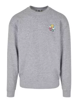 Толстовка Urban Classics, цвет mottled grey