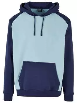 Толстовка Urban Classics, цвет ocean blue/darkblue