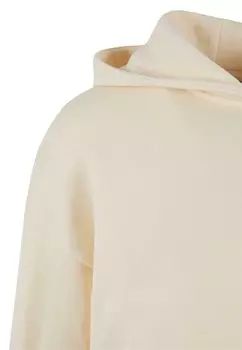 Толстовка Urban Classics Damen Ladies Oversized Cropped Light Terry Hoodie Urban Classics, белый