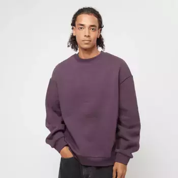 Толстовка Urban Classics Fluffy Crewneck, фиолетовый