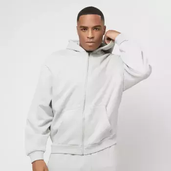 Толстовка Urban Classics Fluffy Zip Hoody, серый