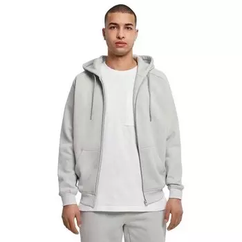 Толстовка Urban Classics Full Zip, серый