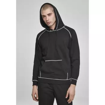 Толстовка Urban Classics Hooded Contrast Stitching, черный