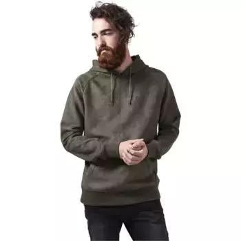 Толстовка Urban Classics Imitation Uede, зеленый